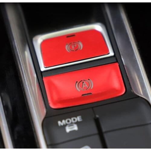 2pcs for MG RX5 MAX Electronic parking handbrake Patch aluminium alloy