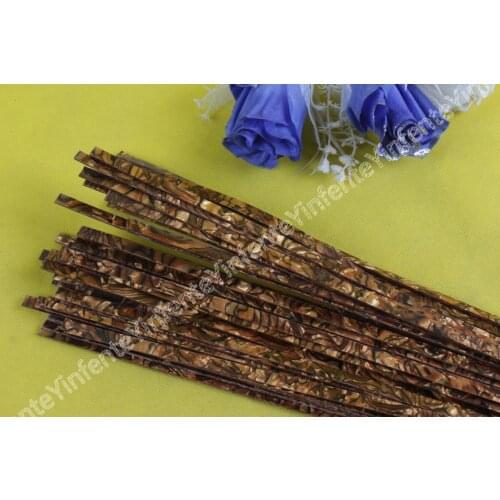 20 strip LUTHIER PURFLING BINDING MARQUETRY inlay Celluloid Cream 1650x6x1.5mm