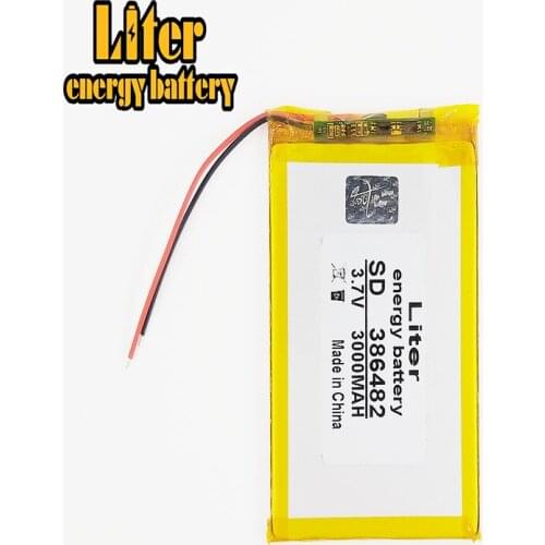 386482 3.7V 3000mah Lithium polymer Battery with Protection Board For VX787 VX530 VX540T VX585