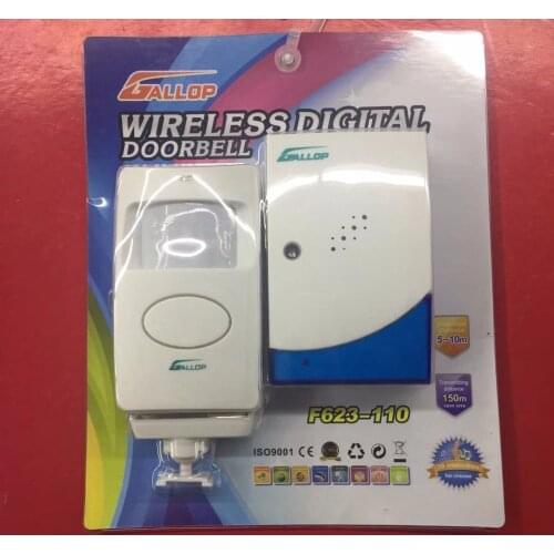 Wireless 150M Digital Door Bell Welcome Chime