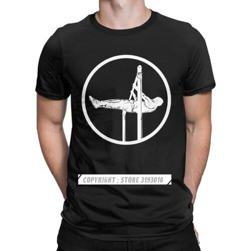 Mens Front Lever Street Strength Alisthenics Motivation Calisthenics T Shirts Sport Fitness T Shirts Gym Cotton Tee