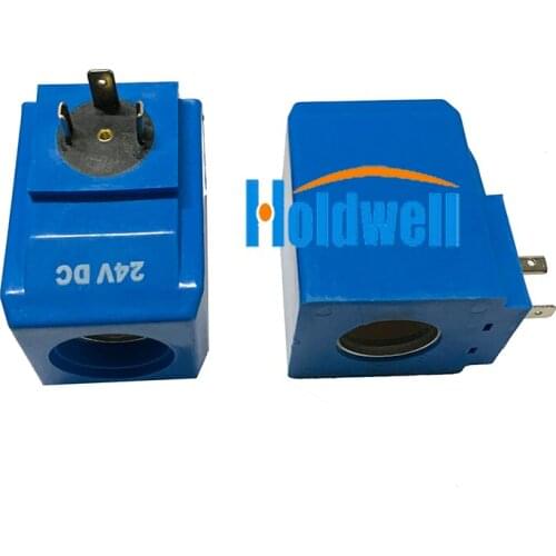 Holdwell 2PCS H507848 H 507848 Solenoid Valve Coil for Vicker 24V D.C. 30W