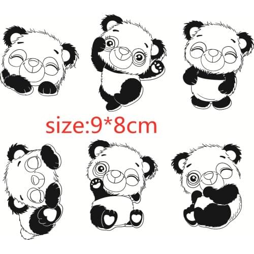 Animal Combination Transparent Silicone Stamp And Metal Die/Seal For DIY Scrapbooking/Photo Album Decorative Clear Sheets