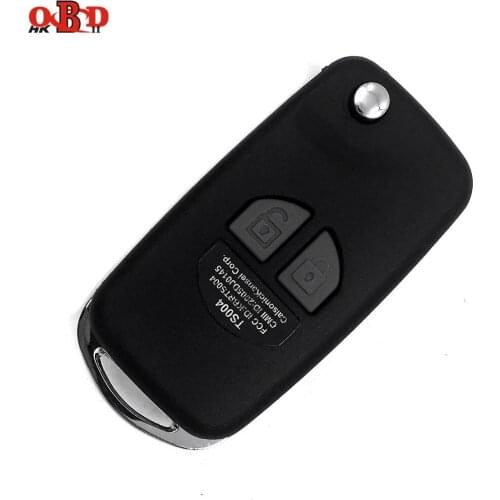 HKOBDII Modified Flip Folding Remote Car Key Case Shell fit for SUZUKI SX4 Swift