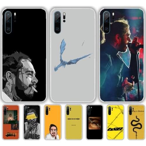 Post Malone Beerbongs fashion Phone Case For Huawei P20 P30 P40 lite Pro P Smart 2019 Mate 10 20 Lite Pro Nova 5t