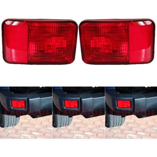 Rear Bumper Fog Lamp Cover For Jeep Wrangler 2008 2009 2010 2011 2012 2013 2014 2015 Fog Light Housing No Bulb
