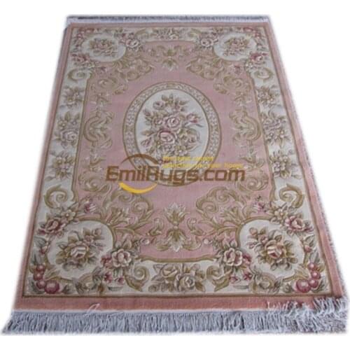 Handmade Knotted carpet Western European woven carpet Obson wool carpet American literary soft clothing