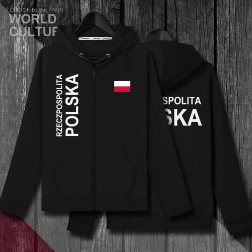 Poland Polish Pole POLAK POLSKA POL mens fleeces hoodies winter jerseys coats men jackets and clothes nation country cardigan