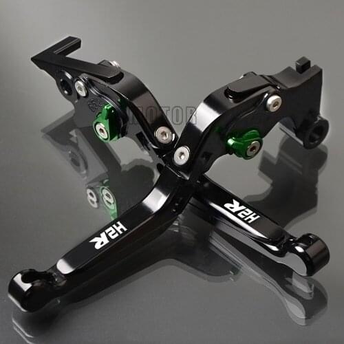 For Kawasaki H2R H2 R 2015-2016 CNC Aluminum Motorcycle Motor Bike Brake Clutch Levers Adjustable Folding Foldable Extendable