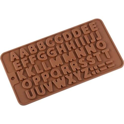 3D Capital Letter Silicone Fondant Mold Cake Decorating Tools DIY Sugar Craft Chocolate Candy Gumpaste Baking Moulds