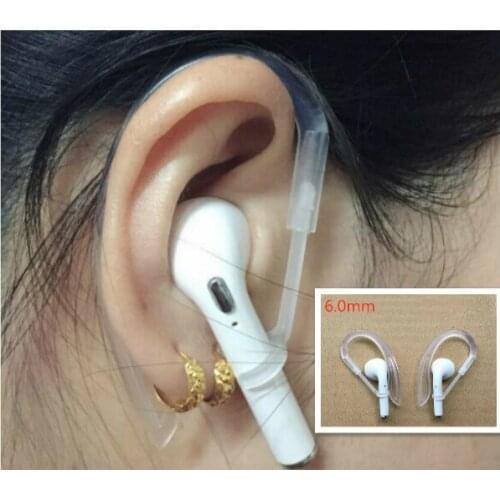 Rotatable Protective Earhooks Holder Secure Fit Hooks for Airpods Apple Wireless Earphone Silicone Sports Anti-lost Ear Hook