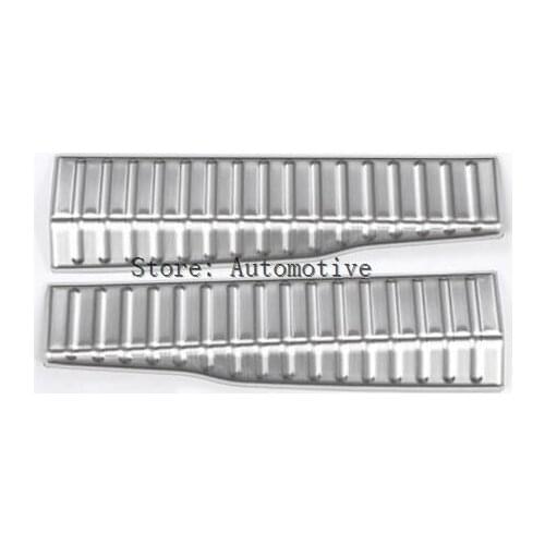 For Alfa Romeo Giulia 2017 Stainless Steel Rear Bumper Inner Sill Plate Protector Cover Trim Stickers Accessoreis Set of 2pcs