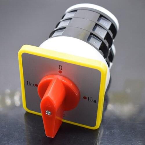 1Pcs Universal switch LW5-16YH3 / 3 three-phase voltage conversion measurement LW5D-16YH3 / 3