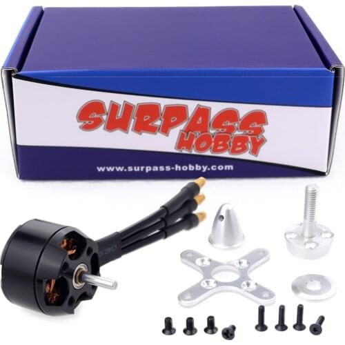 2208(2826) 1000KV 1900KV 14 Poles Brushless Motor for RC 100g-350g Airplane Fixed-wing Glider Warbirds Aircraft
