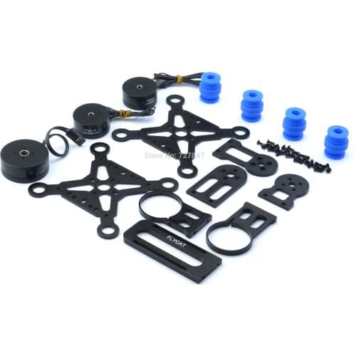 3 Axis Brushless Gimbal FPV Frame 2204 2805 Motors for Walkera QR X350 Gopro Hero 3 4