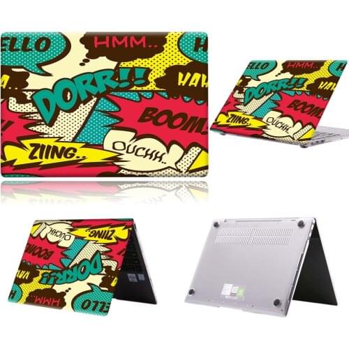 Fasion Laptop Case For Huawei MateBook 13/13 AMD Ryzen/14/D14/D15/X 2020/X Pro/Pro 16.1/Honor MagicBook 14/15 Graffiti Art Shell
