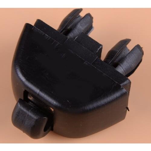 CITALL Black Car Inner Sun Visor Hook Clip Fit for Audi A6 C6 2004 2005 2006 2007 2008 2009 2010 2011 4F0857561