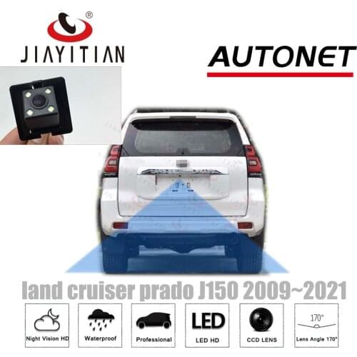 JiaYiTian rear camera for Toyota Land Cruiser Prado LC120 LC150 2010~2017 Reserved Hole CCD reversing backup Camera