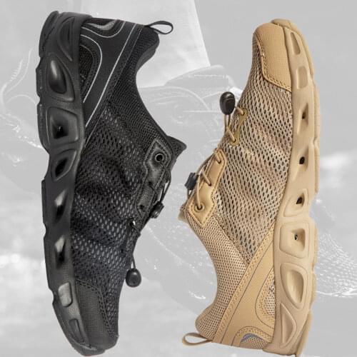 Summer Outdoor Climbing Low-top Tactical Shoes Mens Super Light Special Forces Military Fans Desert Women Boots Hiking Sneakers