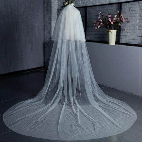 Miaoduo Wedding Long Veils