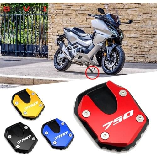 Motorcycle Accessories For HONDA Forza 750 FORZA750 Forza750 2020-2022 CNC Kickstand Foot Side Stand Extension Pad Support Plate