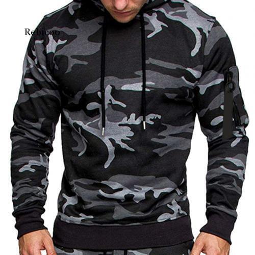 Mens Hoodies Sweatshirt Drawstring Hoodies Long Sleeve Hooded Pullover Autumn Winter Hoodie Man Coat Winter