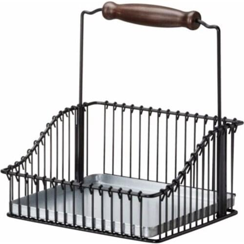 New Storage Bin Under Shelf Wire Rack Cabinet Basket Kitchen Organizer Cupboard Home Supplies Finishing Organizer Basket