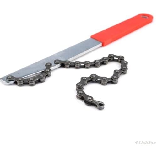 Portable Bicycle Sprocket Remover Chain Whip Fixed Gear and Single Speed Bikes Cassette Flywheel Special Removal Wrench N23 20