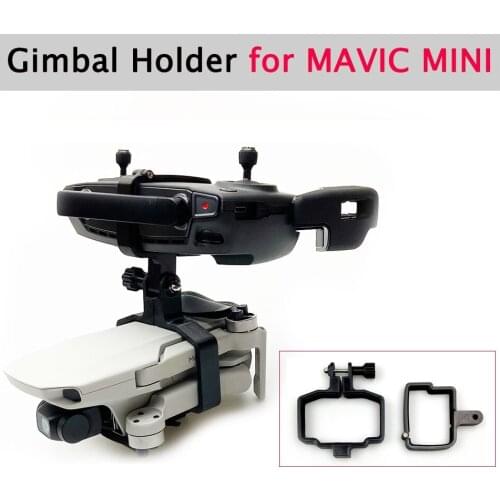 3D Printed Handheld Gimbal Camera Stabilizer Monitor Controller Tripod Fixing Clip Bracket DJI Mavic Mini Accessories