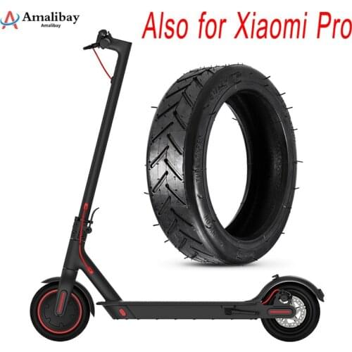 Solid Scooter Outer Tire 8 1/2x2 Pneumatic Tyre for Xiaomi M365 Scooter Skateboard Mijia Pro Rubber Outer Cover Tire Replacement