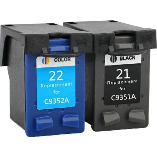 Compatible ink cartridge Replacement for hp Printer 21 22 C9351A C9352A for F380 F2100 F2280 F4100 F4180 F4140 F4172 F4180 F4190