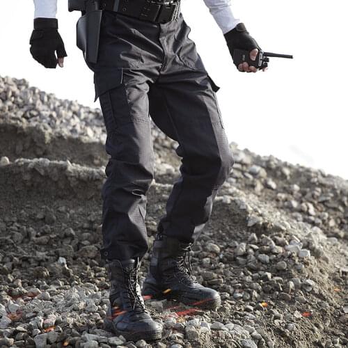 Black Cargo Pants Army Military Tactical Pants Men Work Pantalones Combat SWAT Tactical Clothes Camo Overalls Casual Trouser