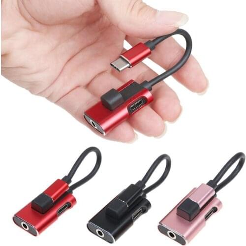 USB Type C To 3.5mm Earphone Jack Adapter For Leeco Le Max 2/Pro 3 S3 Aux Audio Cable Headphone Charger Charging USB-C Converter