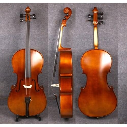 Yinfente Full Size 5 string Cello Acoustic Model 4/4 Sweet Sound Maple Spruce wood Free Cello bag Bow
