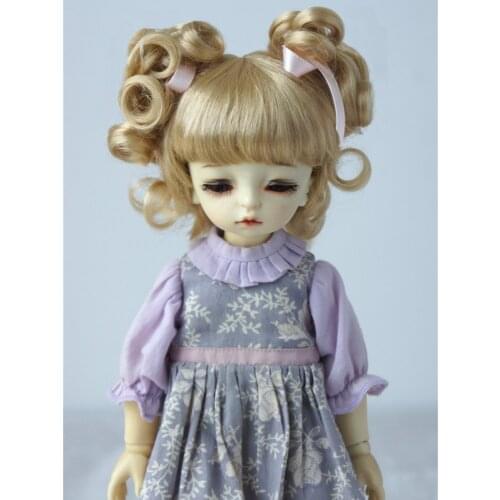 1/6 BJD Wigs JD01 1 6-7inch 16-18CM Lovely Charming Doll hair YOSD Synthetic mohair doll accessories