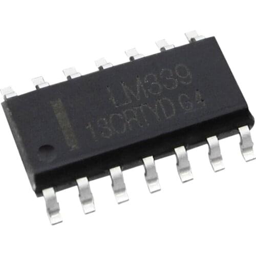 100pcs new LM339 LM339DR SOP-14 Comparators Lo-Pwr Quad Voltage new original