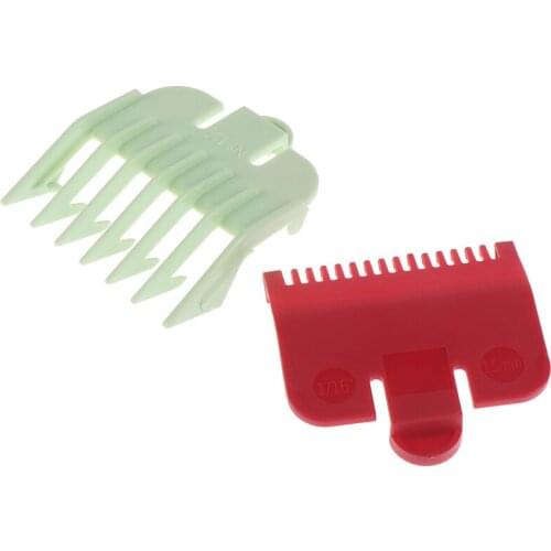 2Pcs Replacement Clipper Blade Cutter Hair Grooming Trimmer Head Shaver Comb Brush Electric Clipper Limit Comb Hair Clipper Tool