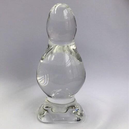 150*68mm Big Glass Anal Plug Anus Dilator Masturbator Anal Expander Huge Large Butt Plug Adult Sex Toys For Woman Ass Anal Ball