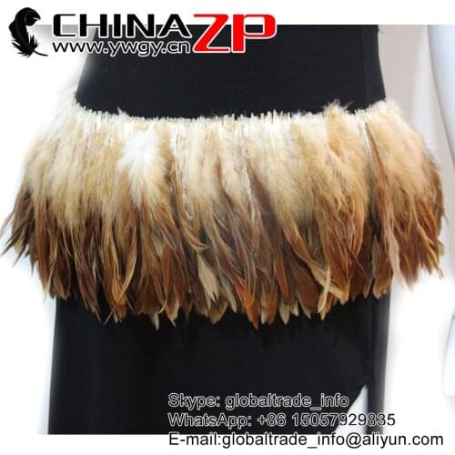 CHINAZP Feathers Strung 800pieces/color/bundle Decolor Rare Natural Brown Wholesale Strung Cock Feathers for Sex Cosplay Costume