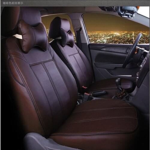 Automobile seat covers car leather special cushion pad mat for Agila Vectra Zafira Astra GTC PAGANI ZONDA SAAB Spyker RAM HUMMER