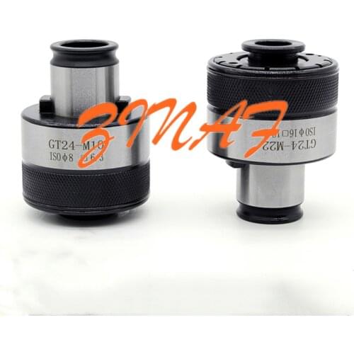 GT12 GT24 M3 M4 M6 M8 M10 M12 M14 M16 M18 torque Tapping tool G3 G12 Overload protection ISO JIS standard tapping chuck collet