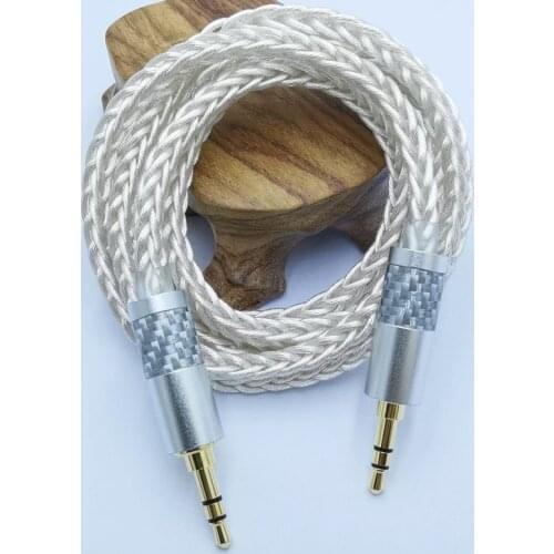 B8 Jack 3.5 Audio Cable 3.5mm Speaker Line Aux Cable for Phone Car Headphone Audio Jack Audio Cable For Amplifier DAP DA