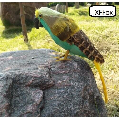 Small real life white parrot model foam&feather Budgie parrot bird gift about 22cm xf0105