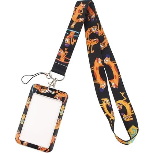 DZ1678 Cartoons Anime Icons Cute Neck Strap Lanyards for Key Chain ID Card Pass Hang Rope Lariat Badge Holder Key Ring Gifts