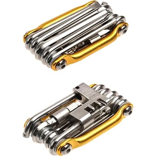 Bicycle Multi Tools Kit multi-function Steel Allen Wrench Screwdriver Cycling MTB Mountain Bike Maintenance Tools