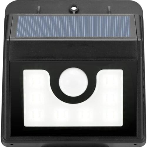 Solar PIR Human Body Motion Sensor Wall Light Outdoor Garden Light Lamp Waterproof IP65 2W 30 LED Solar Lights 200LM