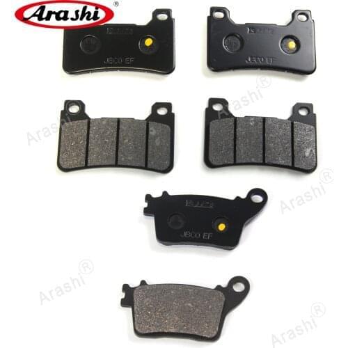 Arashi Front Rear Brake Pads For HONDA CBR 1000 RR ABS Fireblade 2009 - 2016 Motorcycle Discs Pad CBR1000RR 2010 2011 2012 2013
