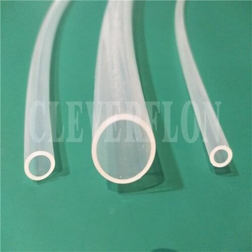 1/2 inch FEP tube transparent plastic clear pipe F46 hose high temperature resistant chemical resistant