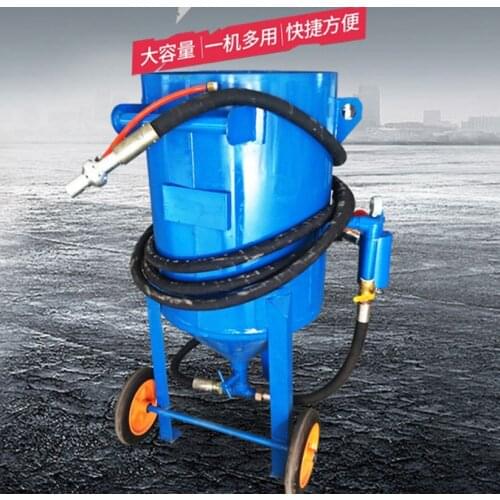 Manual Sand Blaster Machine Sandblasting Equipment with Air Compressor Sandblasting Water Machine for Metal Rust Removal