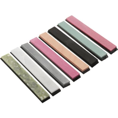 Fixmee 8Pcs 240 to 10000 Grit Knife Sharpener Sharpening Stone Whetstone Razor Kitchen
